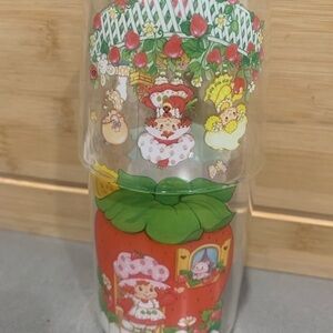 Strawberry Shortcake Glass Pitcher